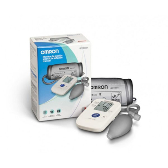 Omron HEM-4030 Manual Inflation Blood Pressure Monitor-Japan