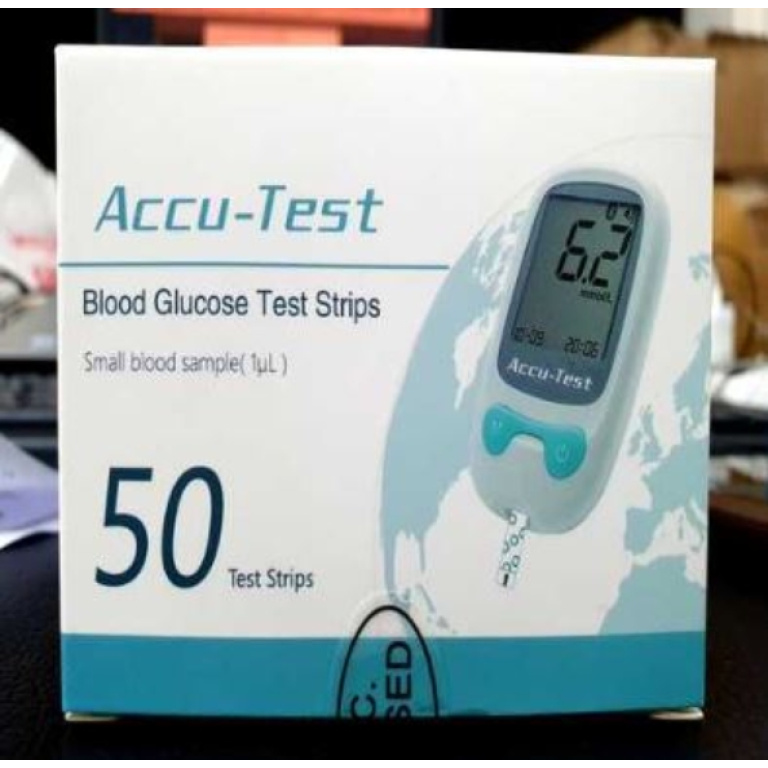 ACCU-Test Blood Glucose Monitor 50 Test Strip