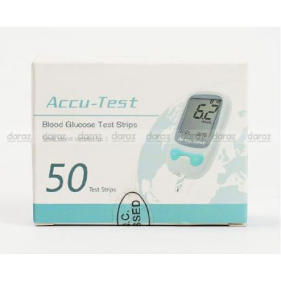 ACCU-Test Blood Glucose Monitor 50 Test Strip