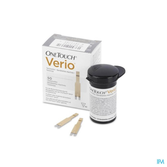 OneTouch Verio Blood Glucose Test Strips – 50 strips