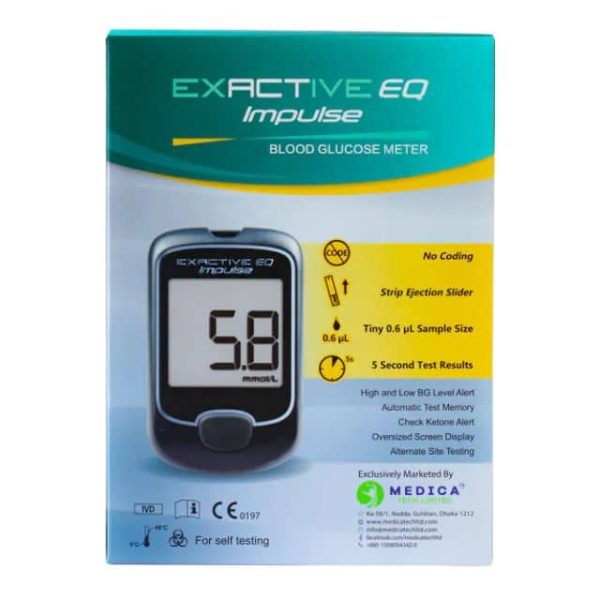 Exactive EQ Impulse Blood Glucose Meter