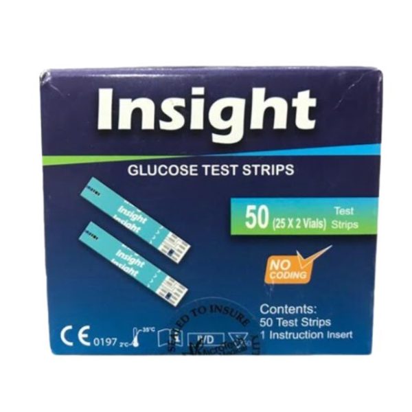 Insight Blood Glucose Test Strip 25 pcs