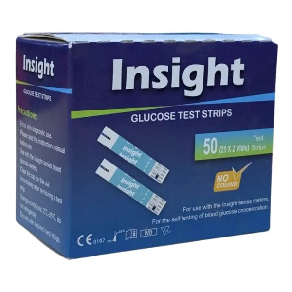 Insight Blood Glucose Test Strip 50 pcs