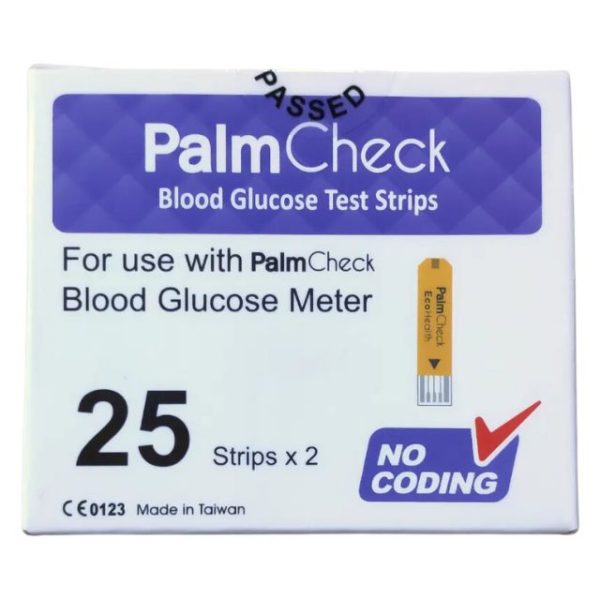 Palm Check Blood Glucose Test Strip-25