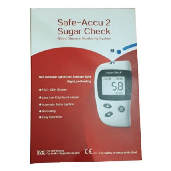 Sinocare Safe-Accu 2 Glucometer