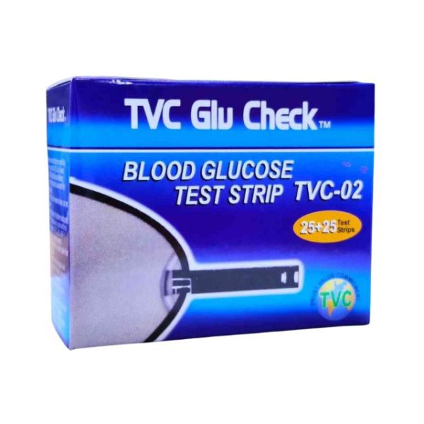 Tvc Glu chek strip 25 pcs