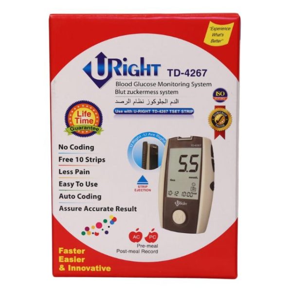 URight Blood Glucose Monitoring Machine