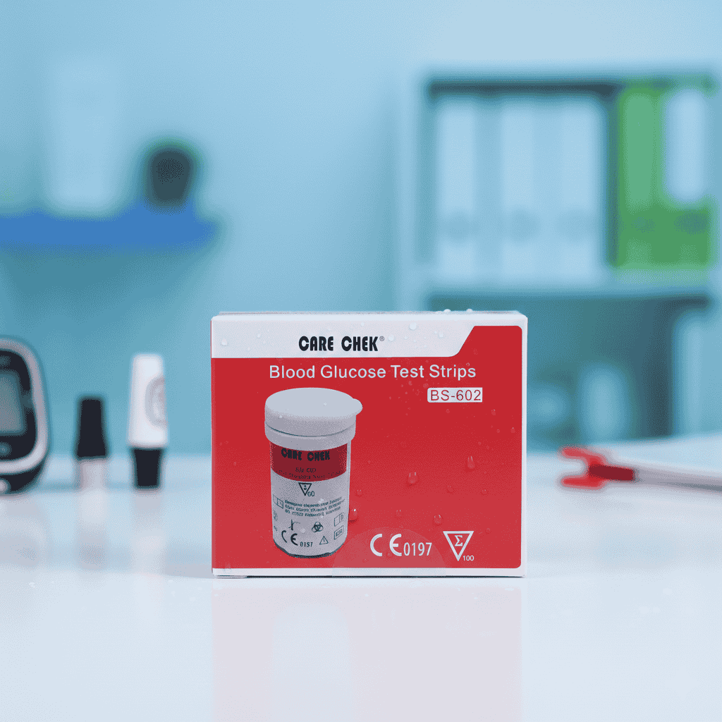 Care Chek Blood Glucose Test Strip – 50 pcs (BS-602) (1)